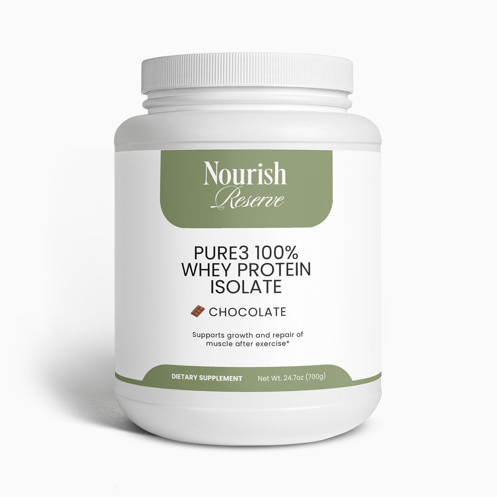 Pure3 100% Whey Protein Isolate (Chocolate)