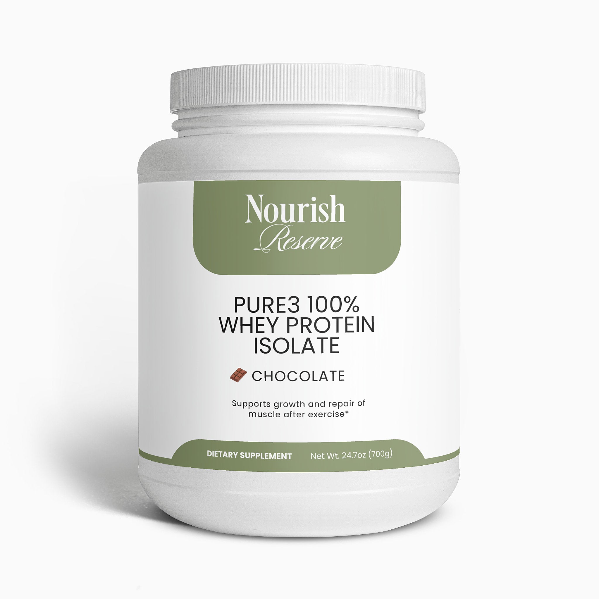 Pure3 100% Whey Protein Isolate (Chocolate)