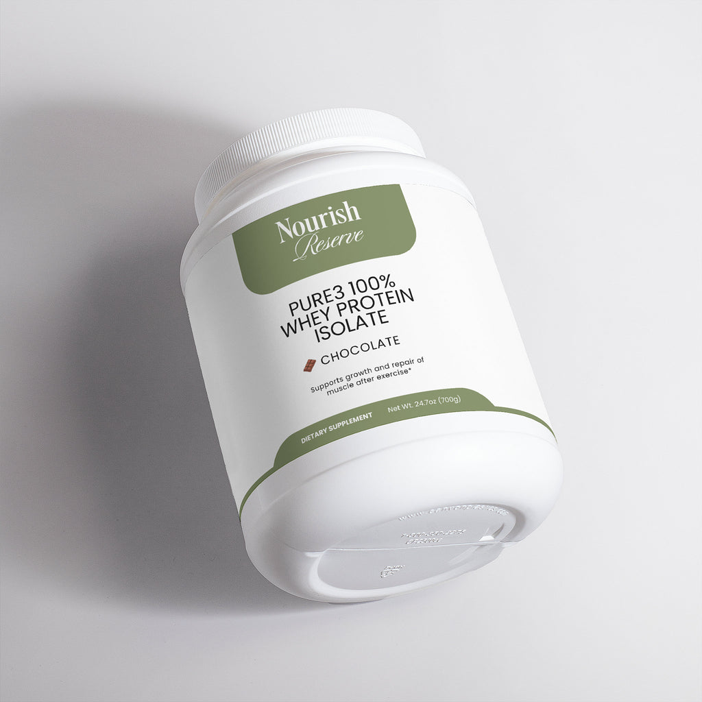 Pure3 100% Whey Protein Isolate (Chocolate)