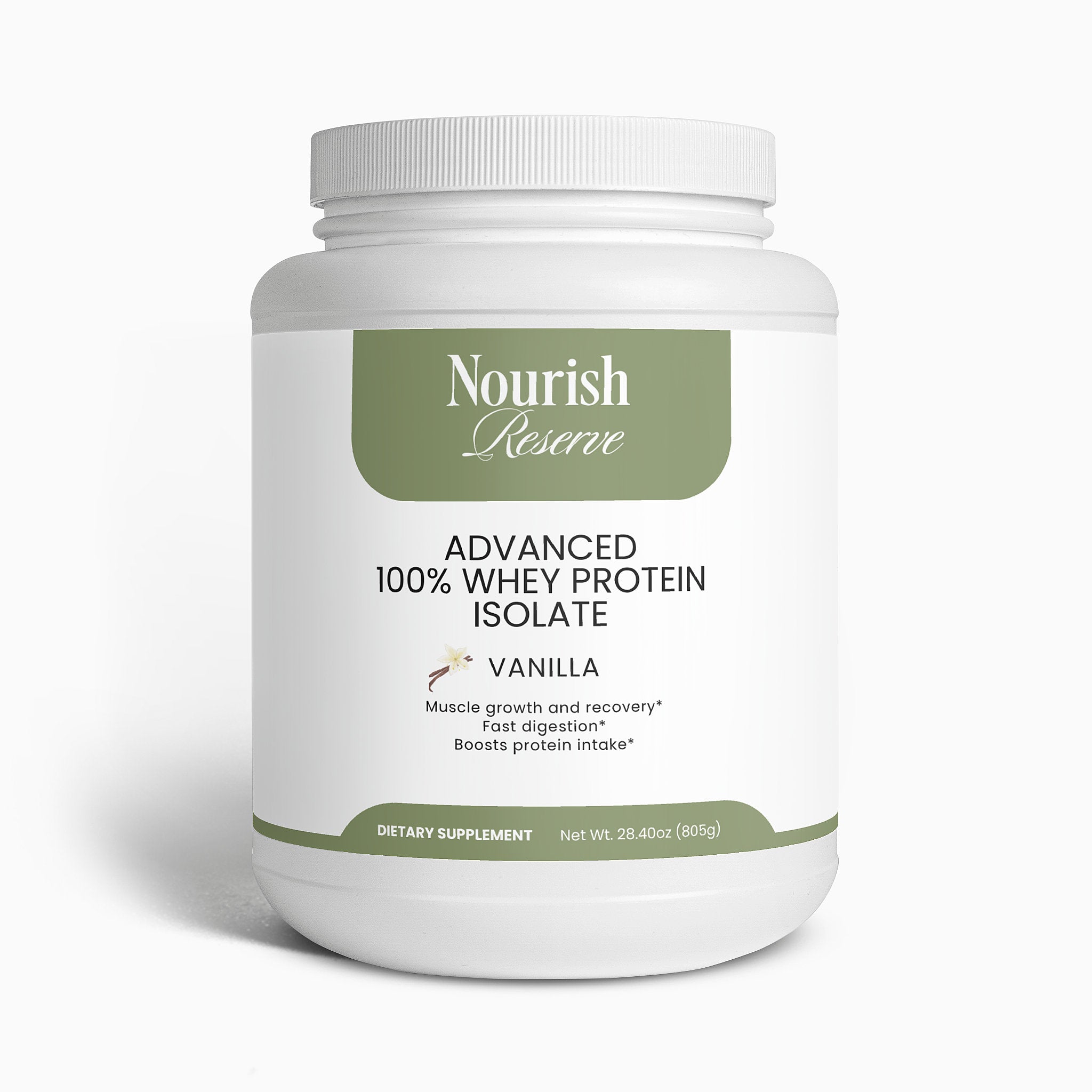 Advanced 100% Whey Protein Isolate (Vanilla)