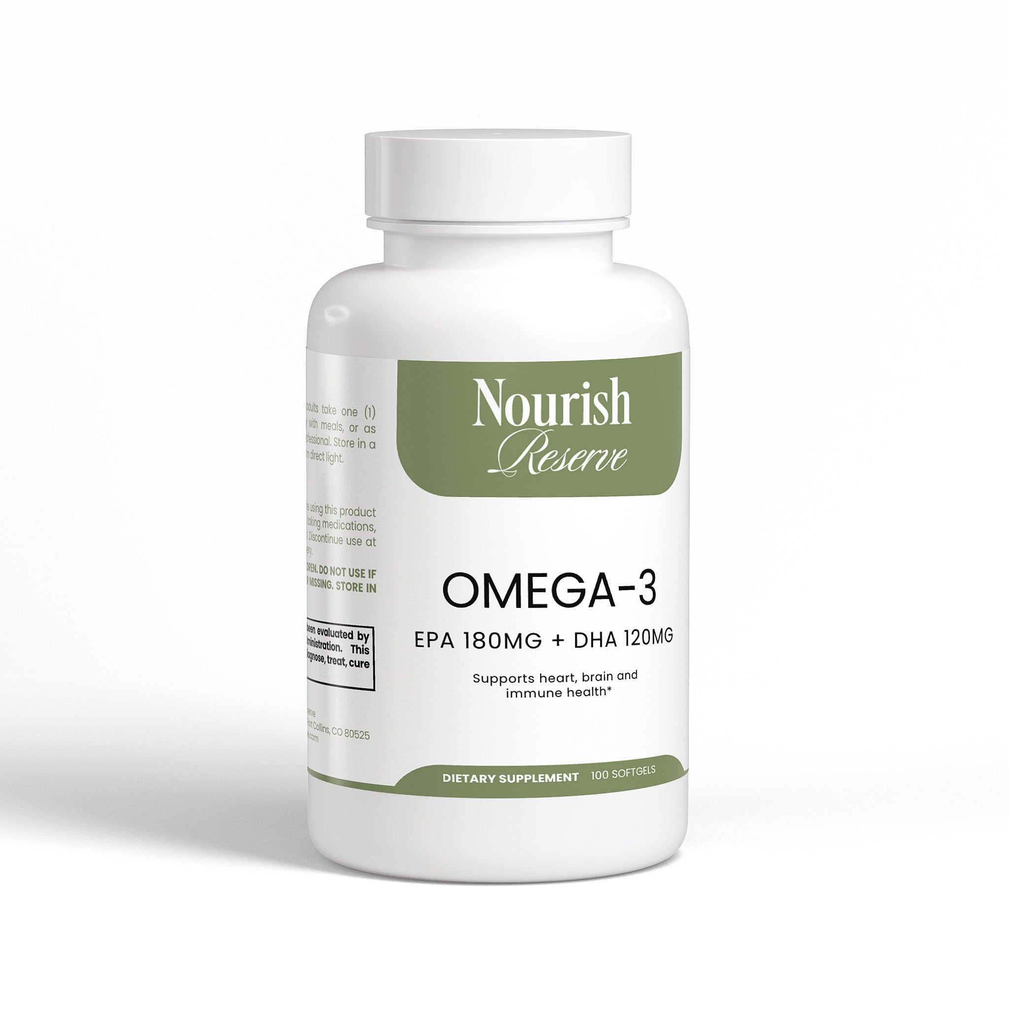 Omega-3 EPA 180mg + DHA 120mg
