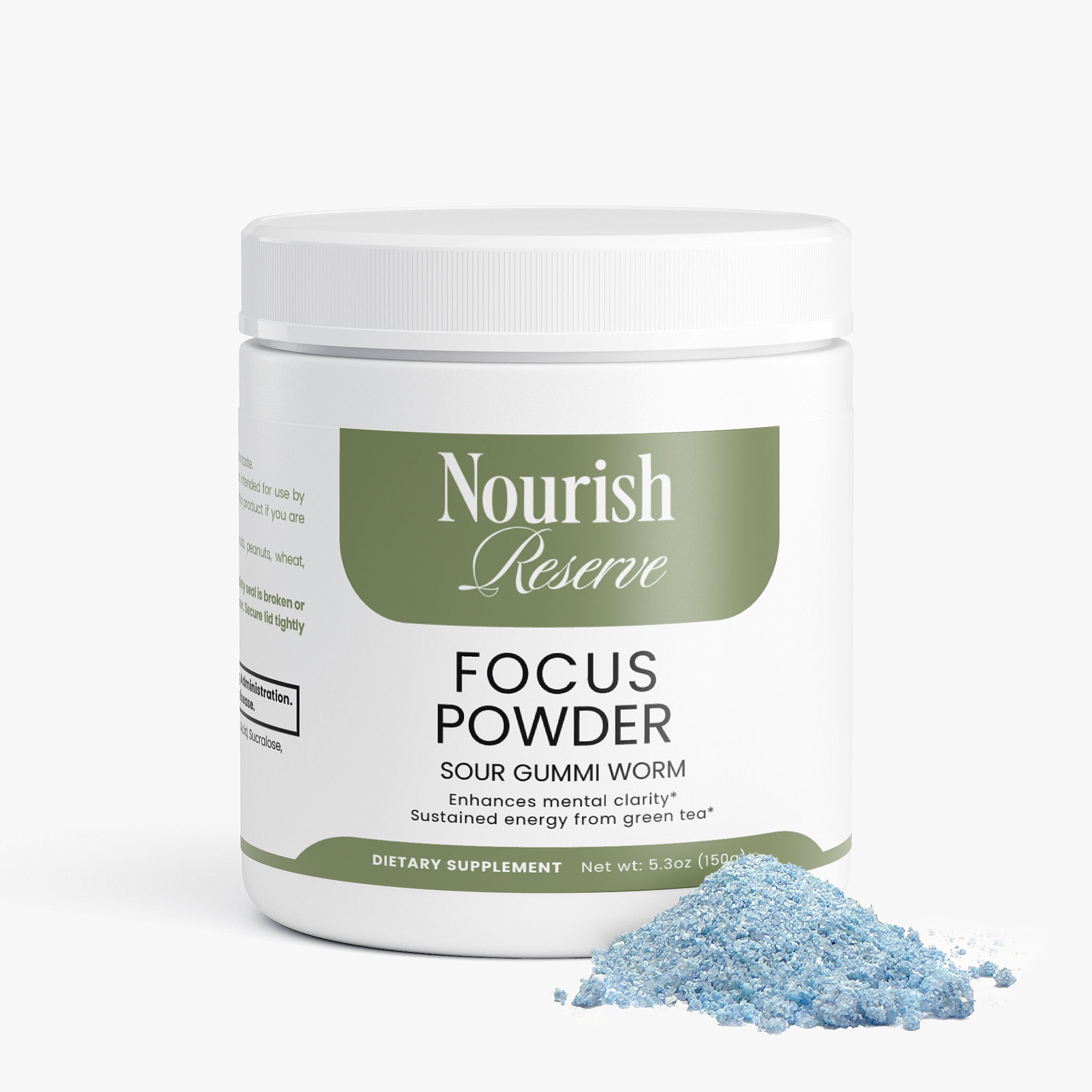 Focus Powder (Sour Gummi Worm)