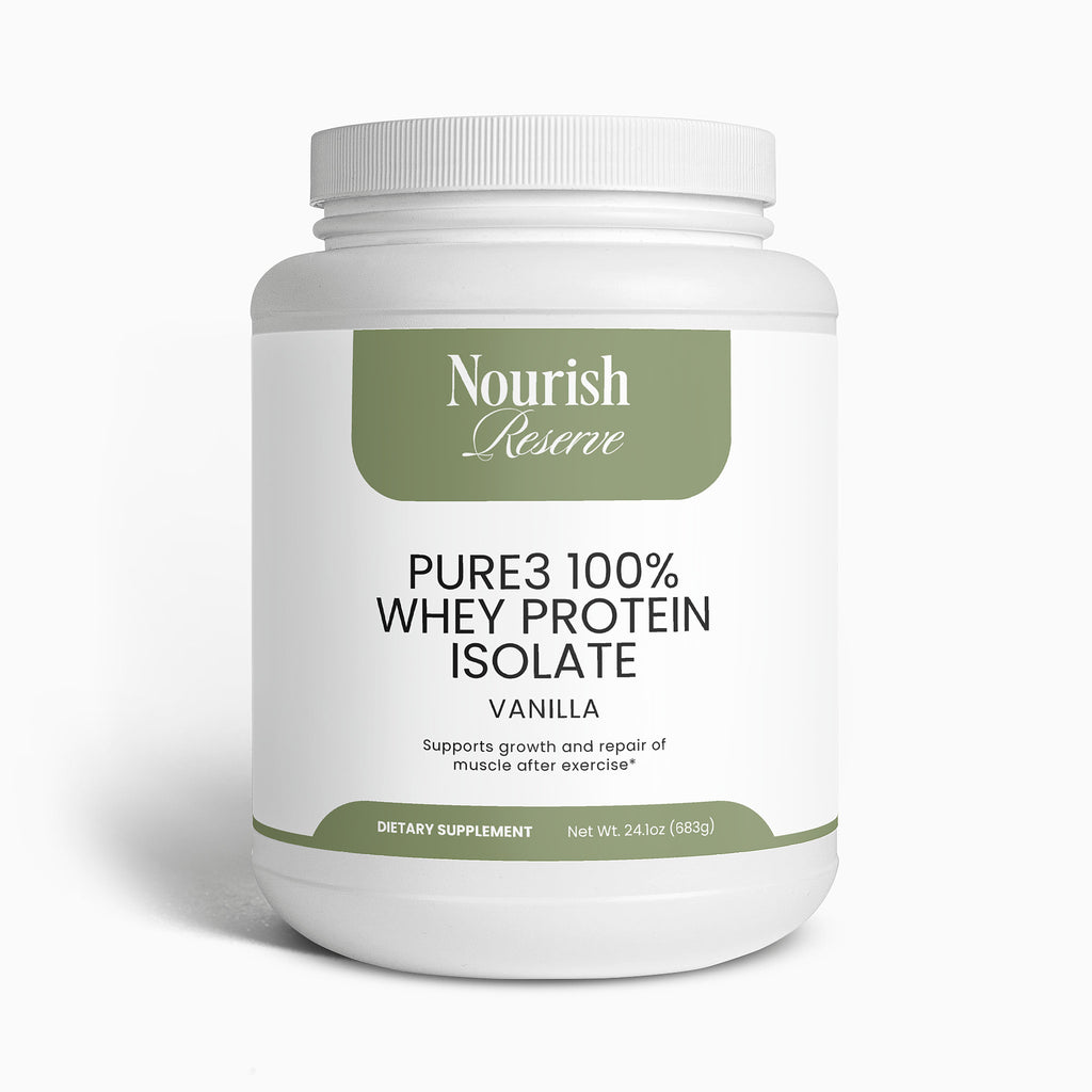 Pure3 100% Whey Protein Isolate (Vanilla)