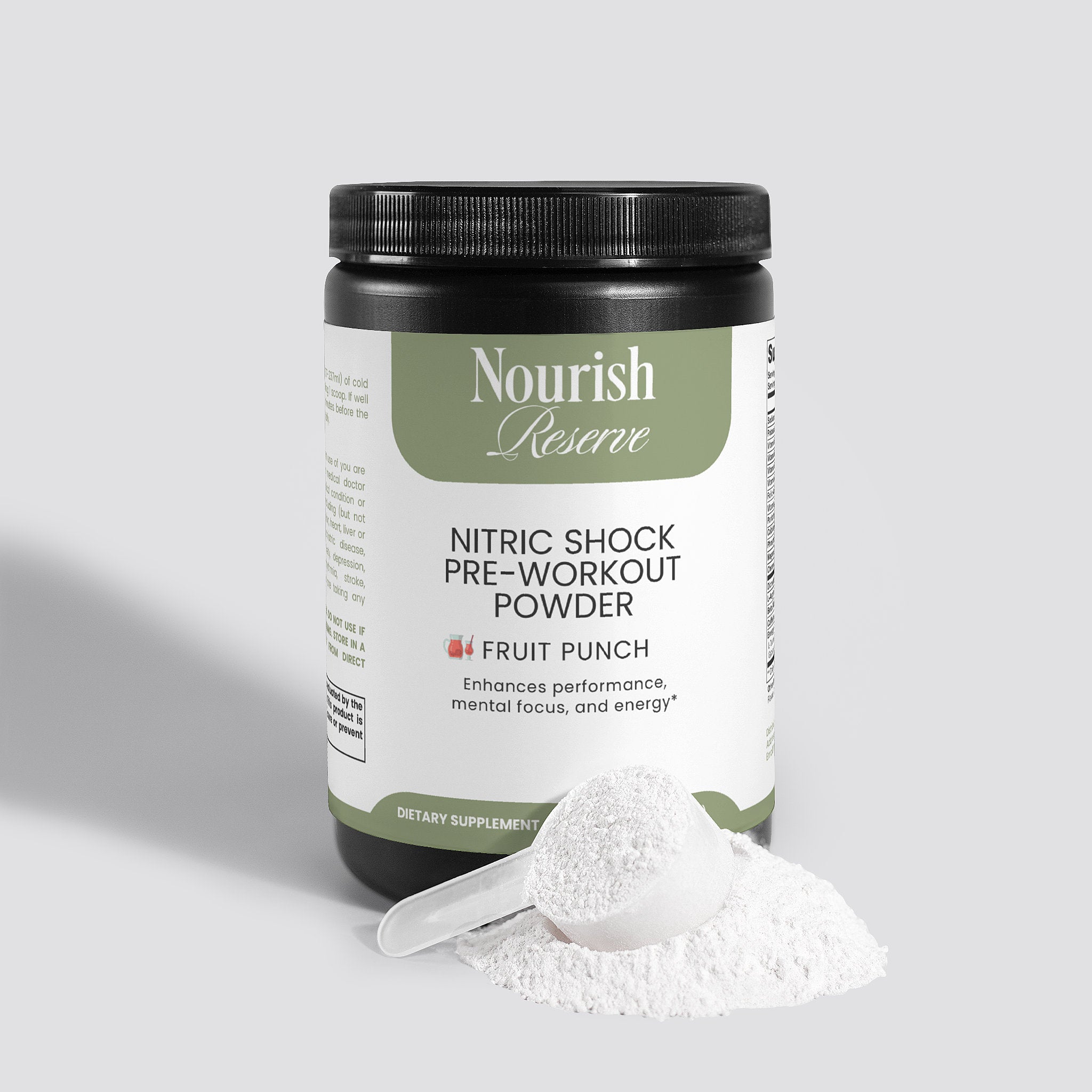 Nitric Shock Pre-Workout Powder (Fruit Punch)