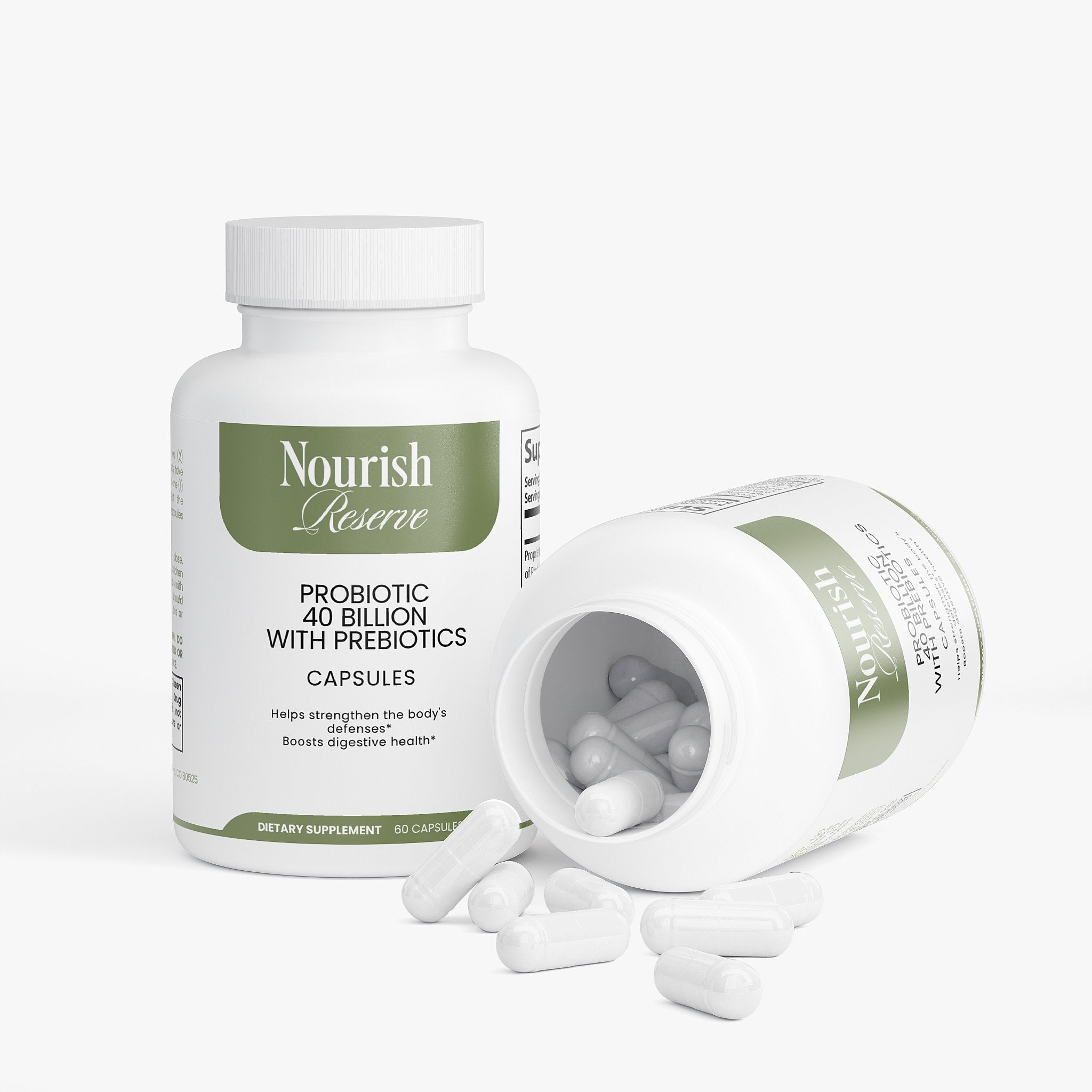 Probiotic 40 Billion with Prebiotics