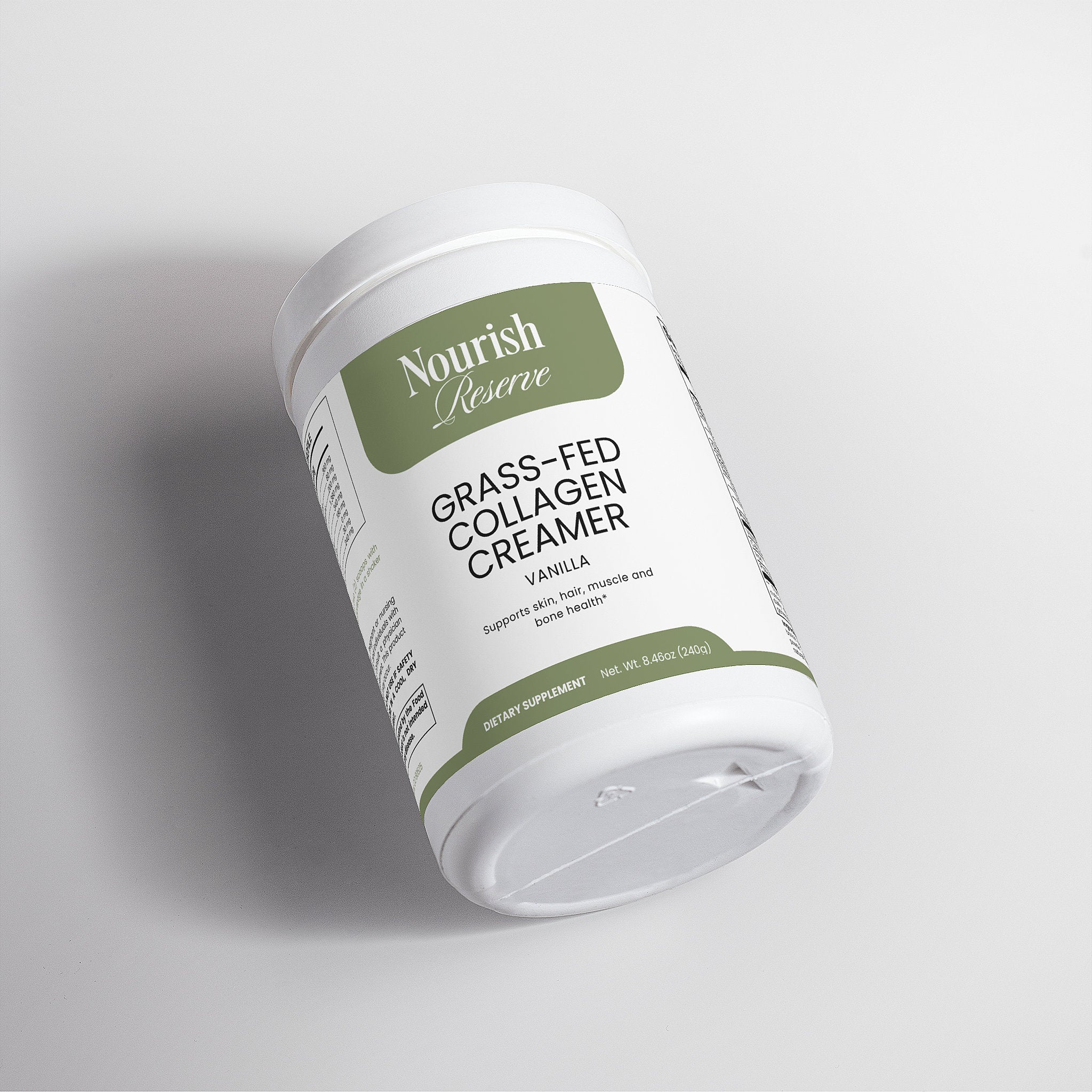 Grass-Fed Collagen Creamer (Vanilla)