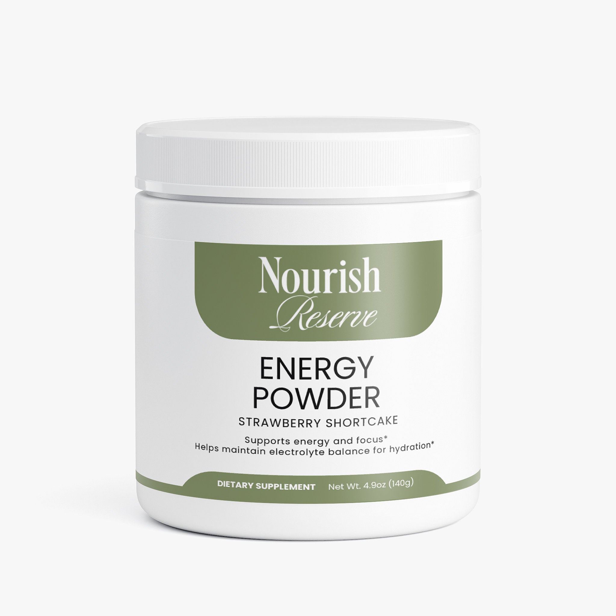 Energy Powder (Strawberry Shortcake)