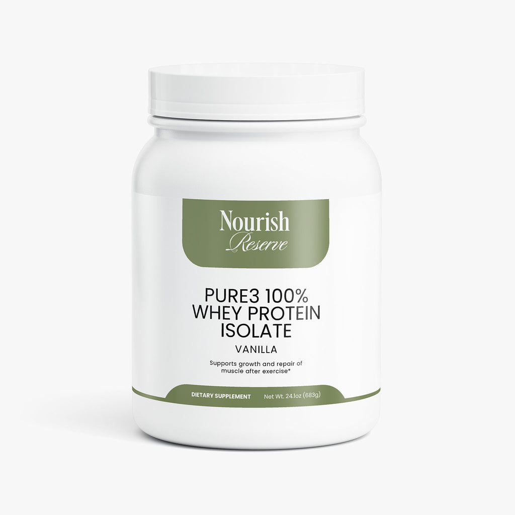 Pure3 100% Whey Protein Isolate (Vanilla)