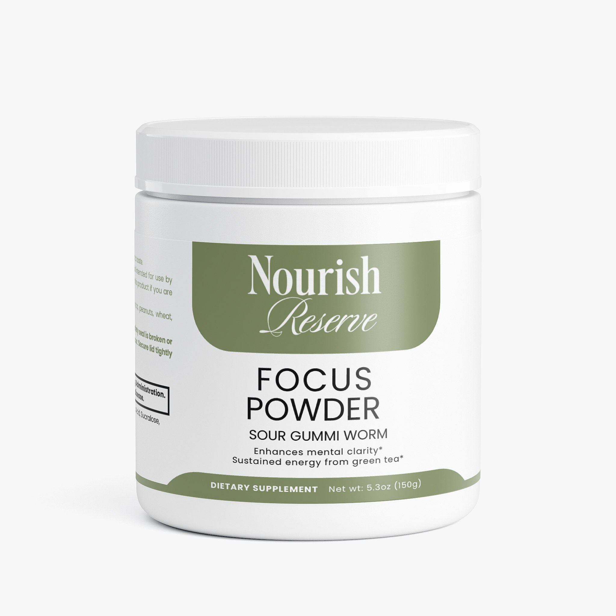 Focus Powder (Sour Gummi Worm)