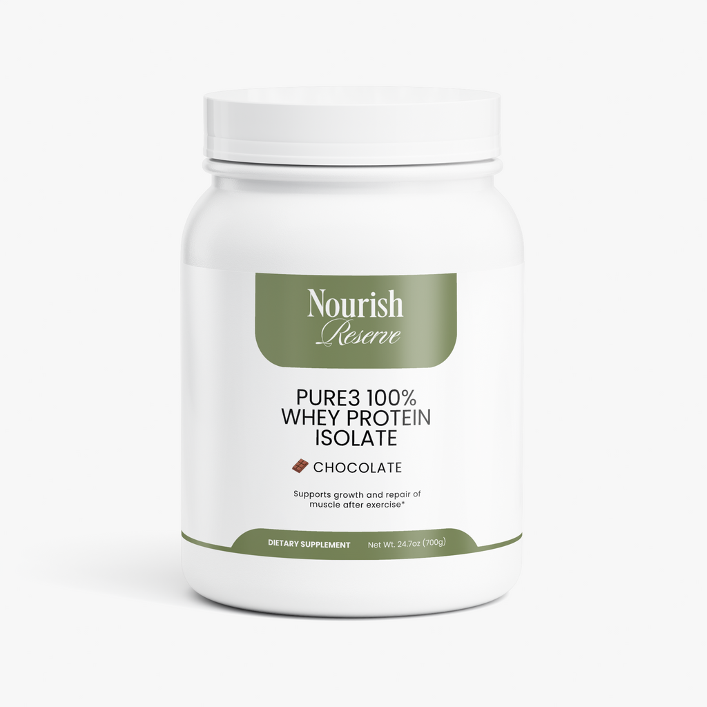 Pure3 100% Whey Protein Isolate (Chocolate)