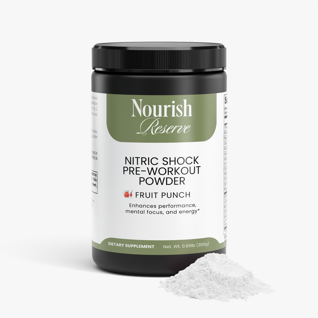 Nitric Shock Pre-Workout Powder (Fruit Punch)