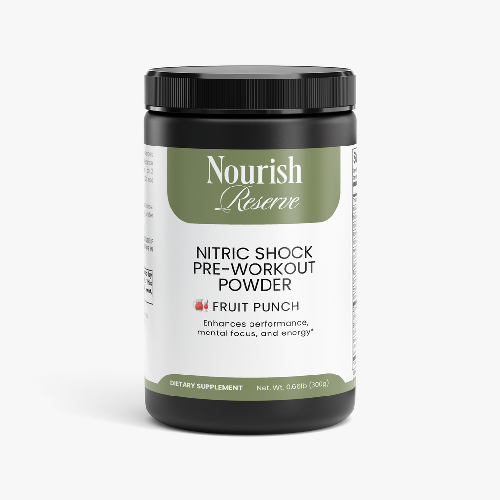 Nitric Shock Pre-Workout Powder (Fruit Punch)