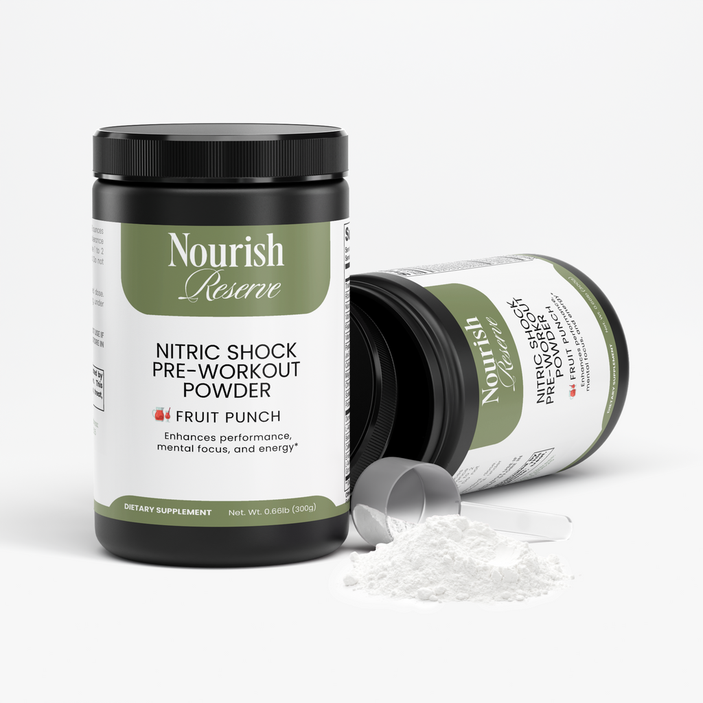 Nitric Shock Pre-Workout Powder (Fruit Punch)