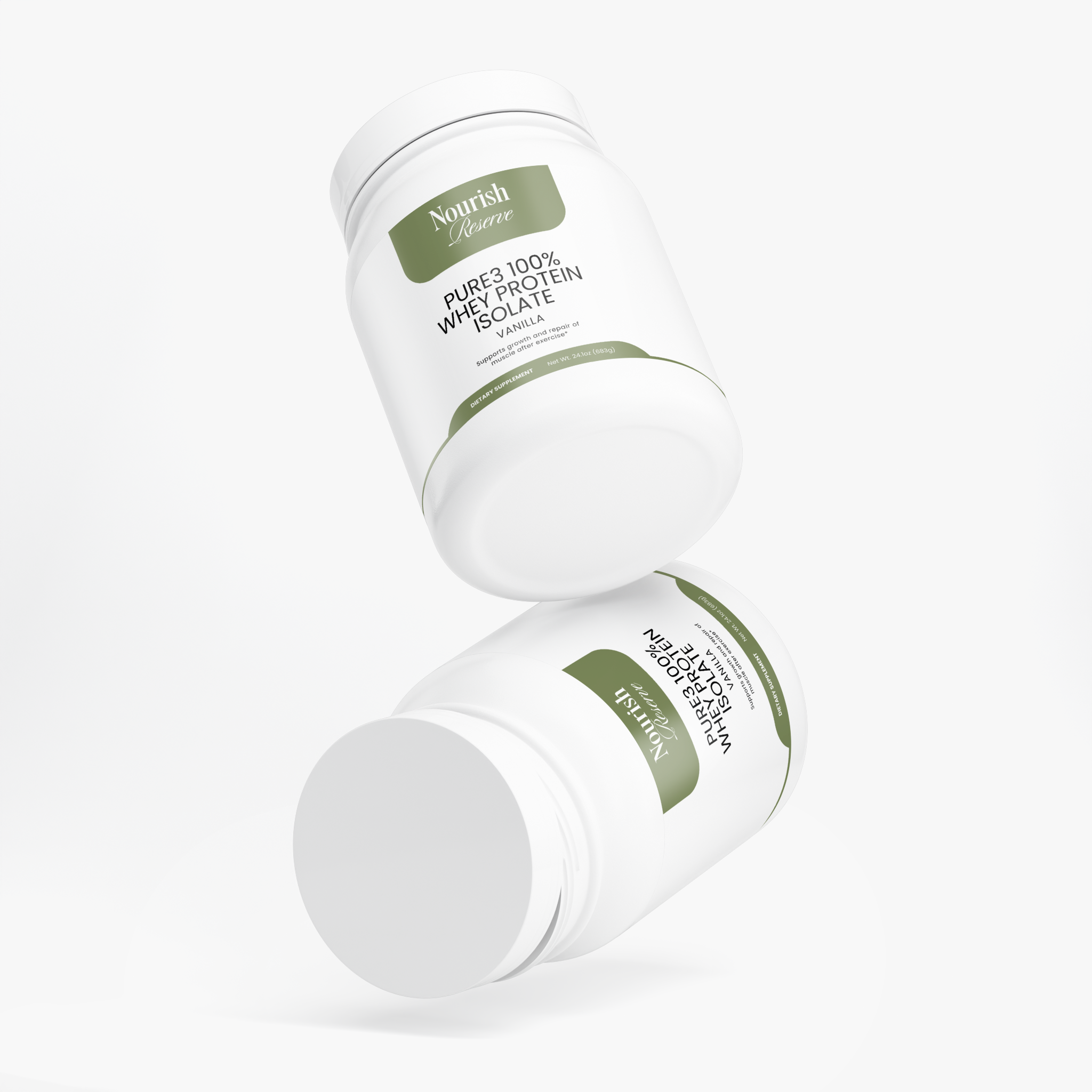 Pure3 100% Whey Protein Isolate (Vanilla)