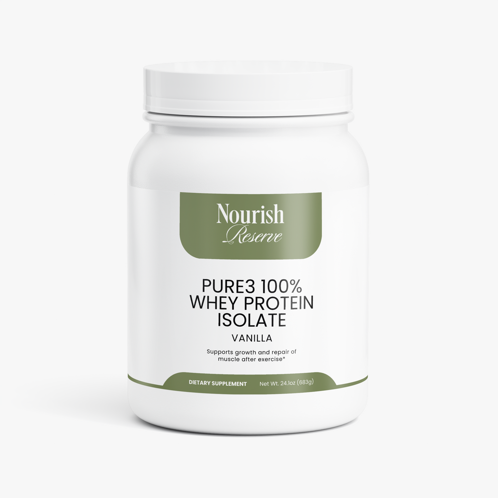 Pure3 100% Whey Protein Isolate (Vanilla)