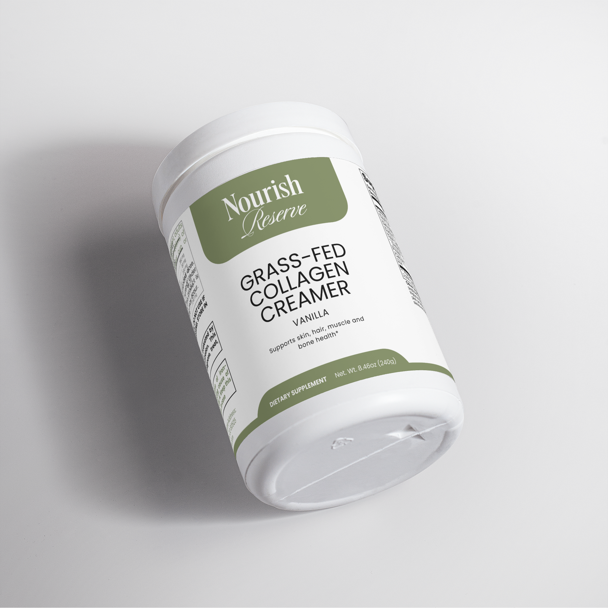 Grass-Fed Collagen Creamer (Vanilla)
