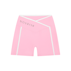 Women’s High Rise Color Block Yoga Shorts