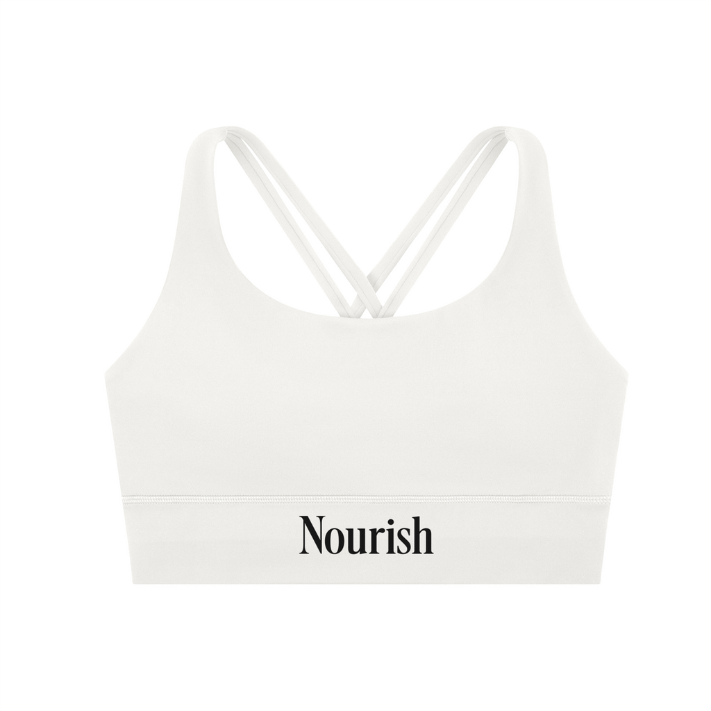 Strappy Criss-Cross Sports Bra