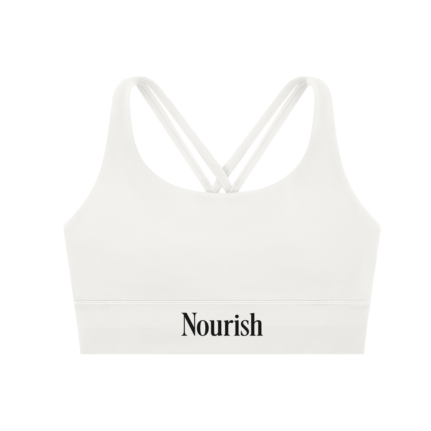 Strappy Criss-Cross Sports Bra