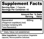 Resveratrol 50% 600mg
