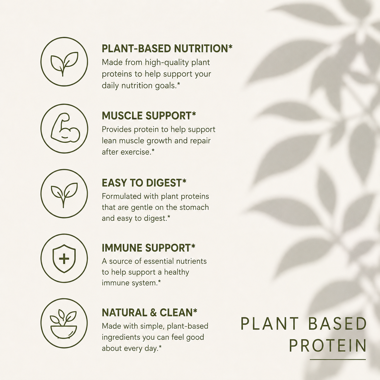 Plant Protein (Vanilla)