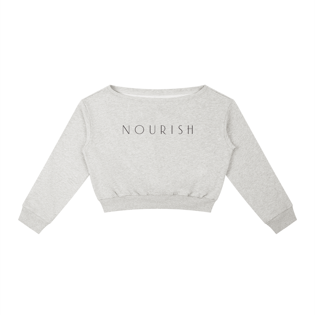Women's Off-Shoulder Sweatshirt