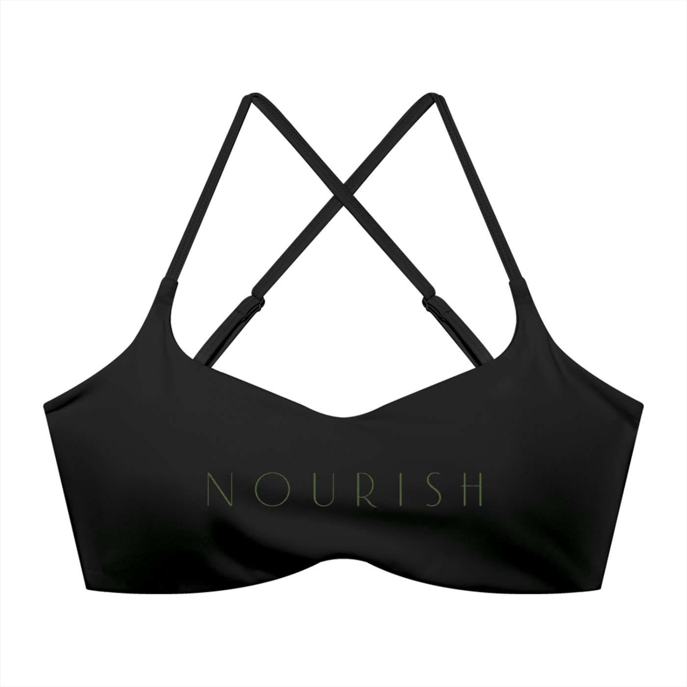 Women's Cropped Sports Bra