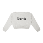 Women's Off-Shoulder Sweatshirt