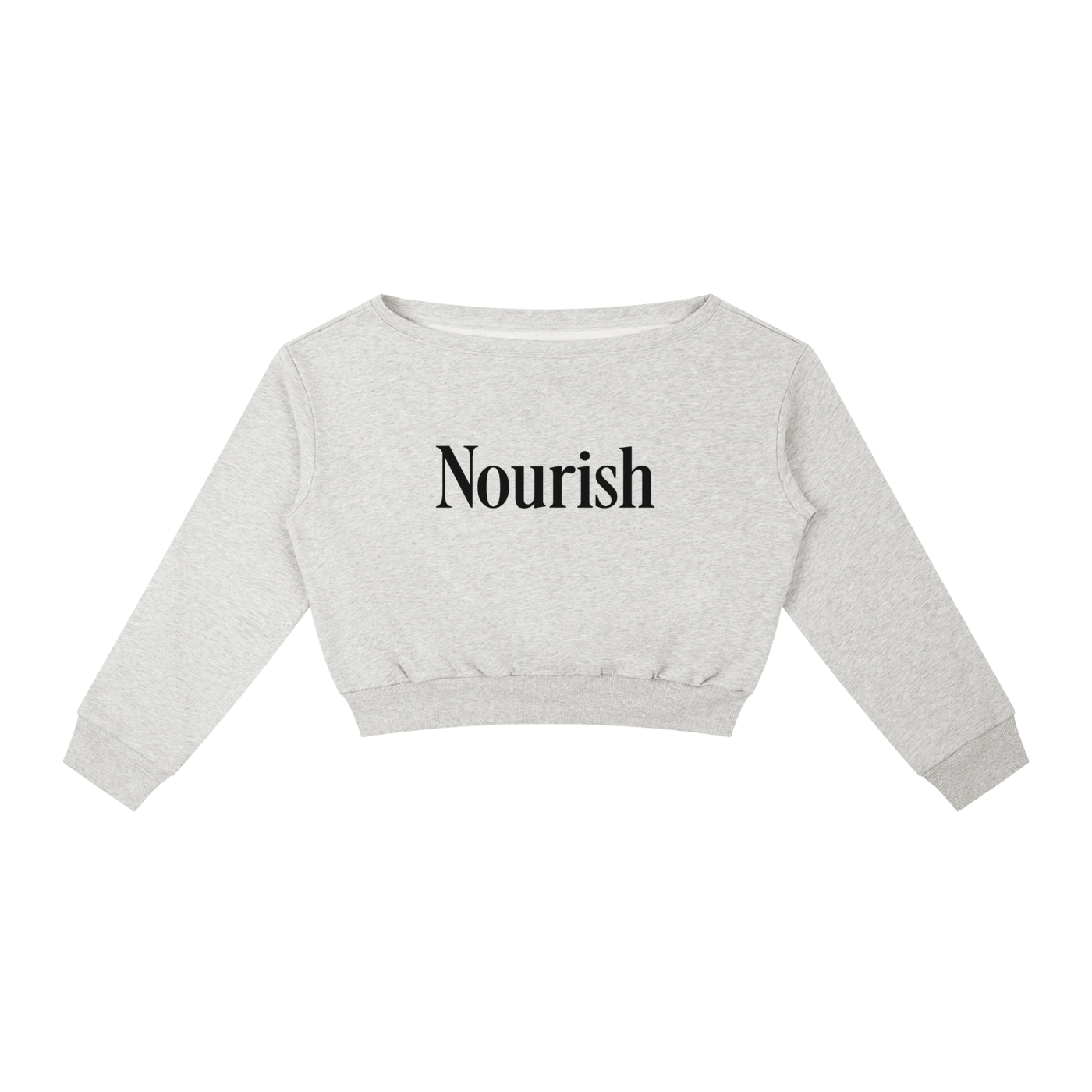 Women's Off-Shoulder Sweatshirt